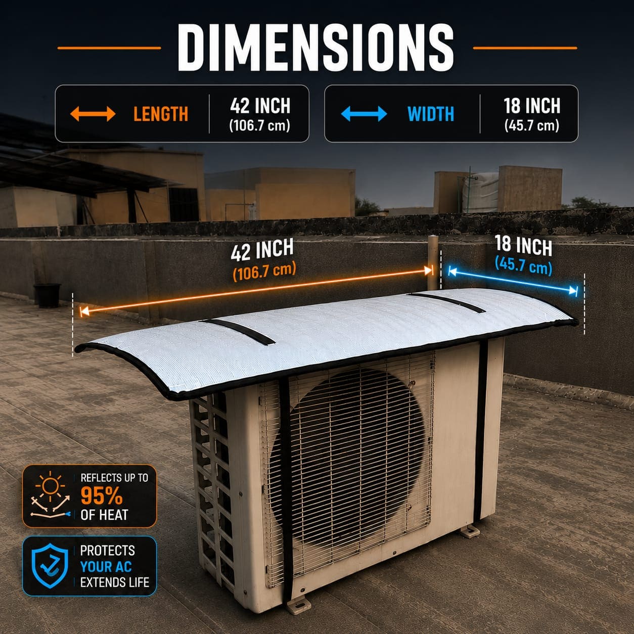 AC Heat Shield Cover